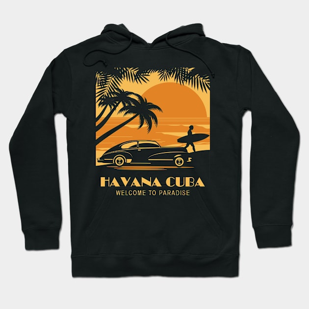 Welcome to Paradise Hoodie by servizio